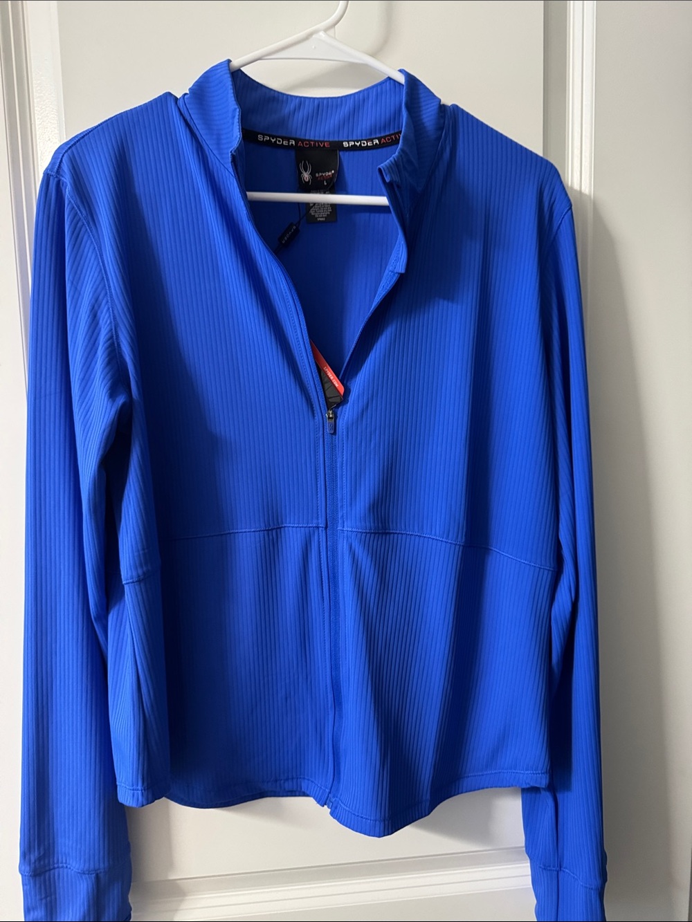 Spyder Women’s Royal Blue Zip-Up Long Sleeve Top